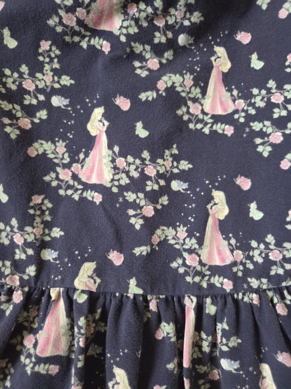 Janie and Jack Girls' Navy Aurora Floral Dress - Picture 3 of 5